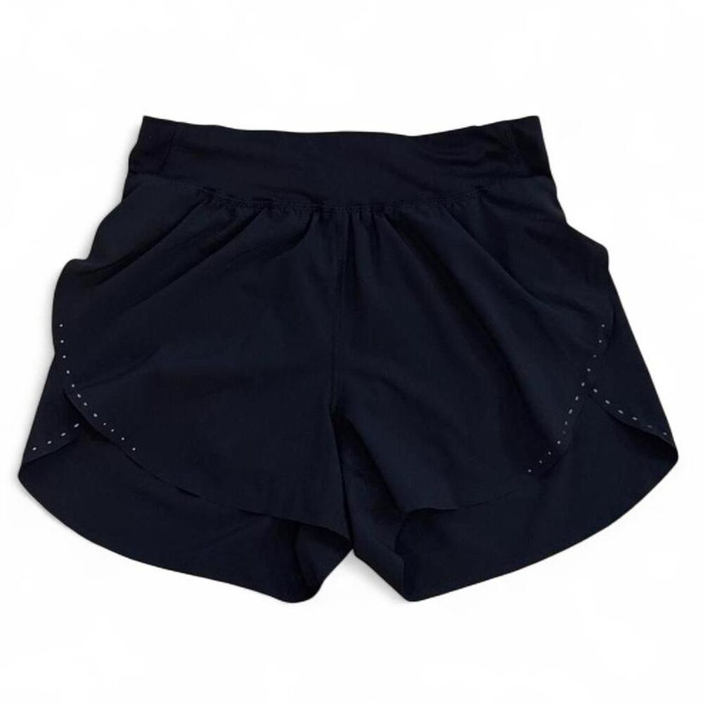 Lululemon Fast and Free running shorts in black, size 4